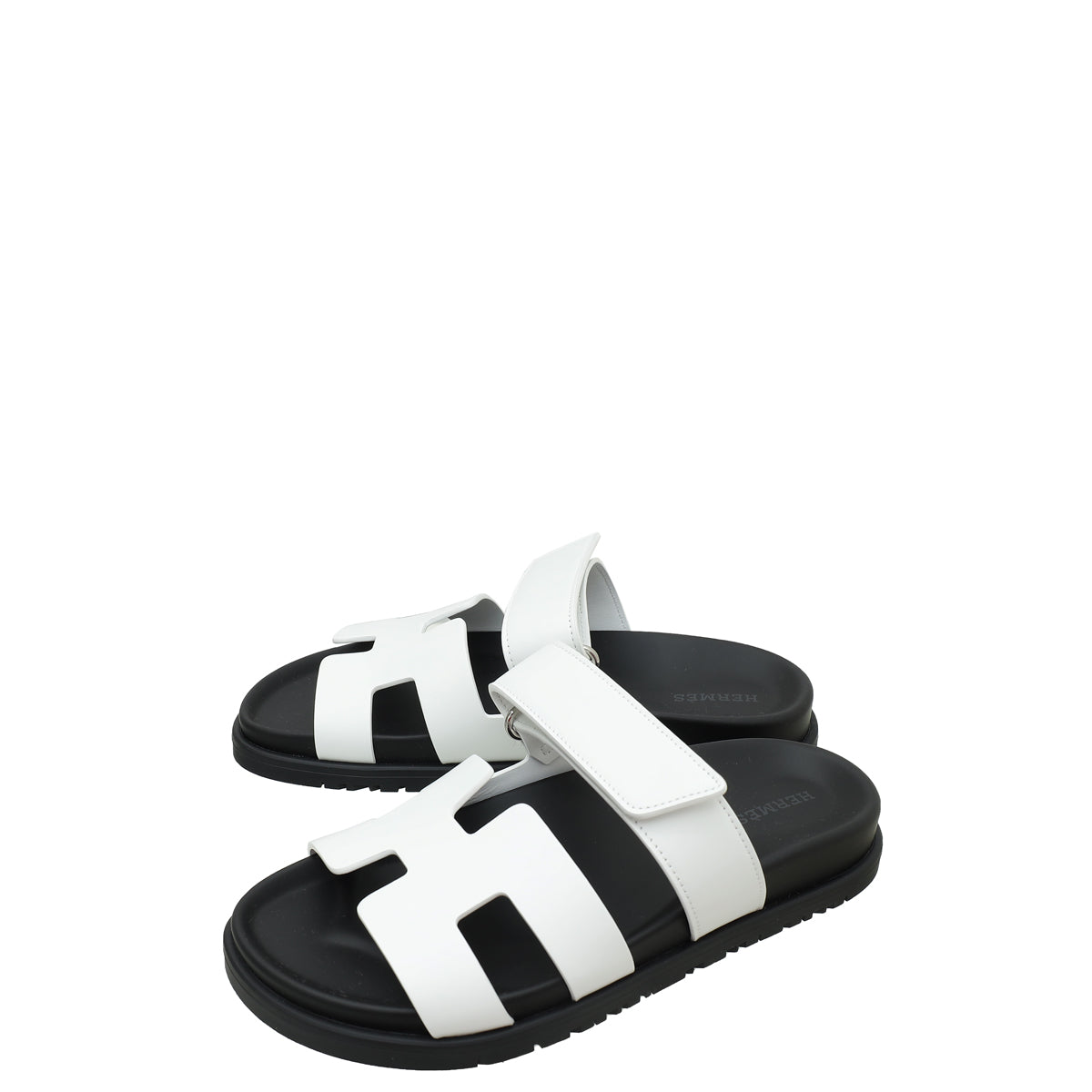 Hermes Blanc Chypre Sandal 36