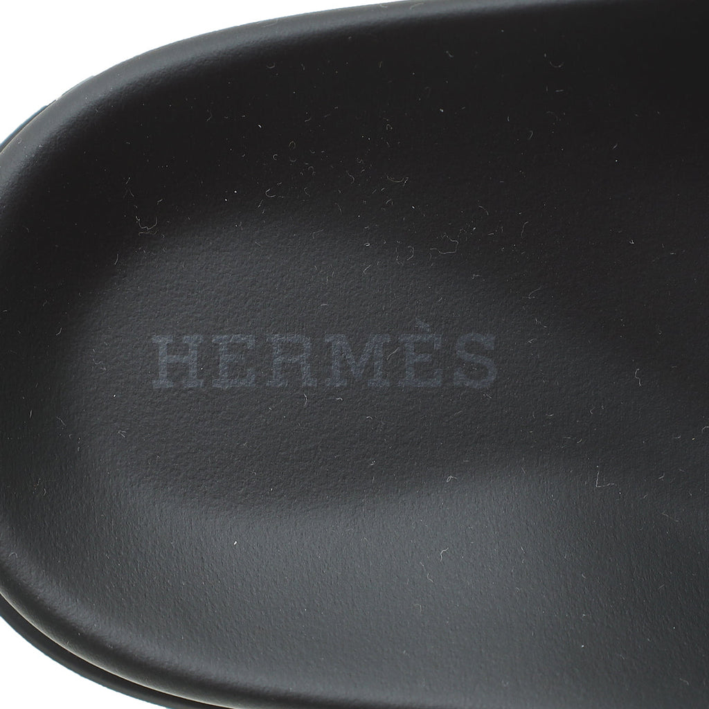 Hermes Blanc Chypre Sandal 36