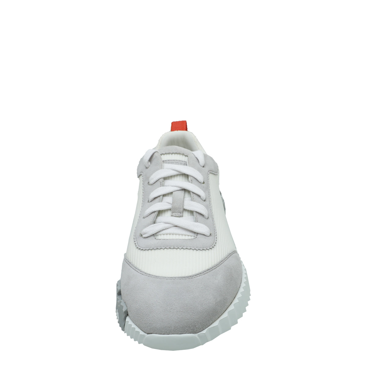 Hermes Bicolor Bouncing Mesh Suede Goatskin Sneaker 37.5