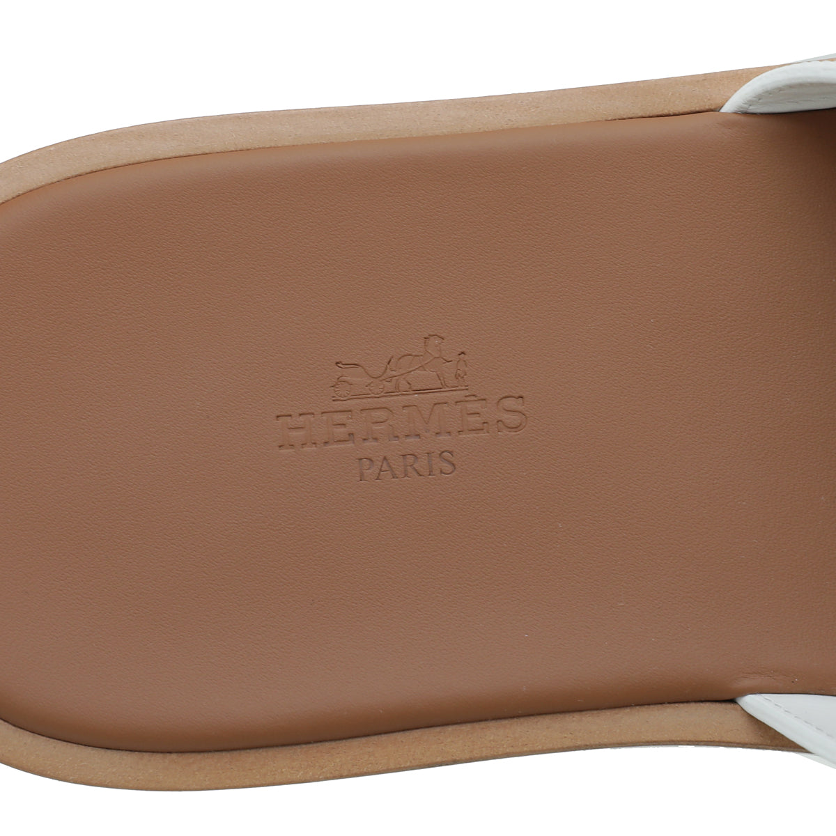 Hermes Blanc Izmir Sandal 43
