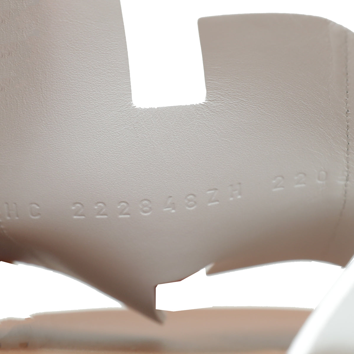 Hermes Blanc Izmir Sandal 43