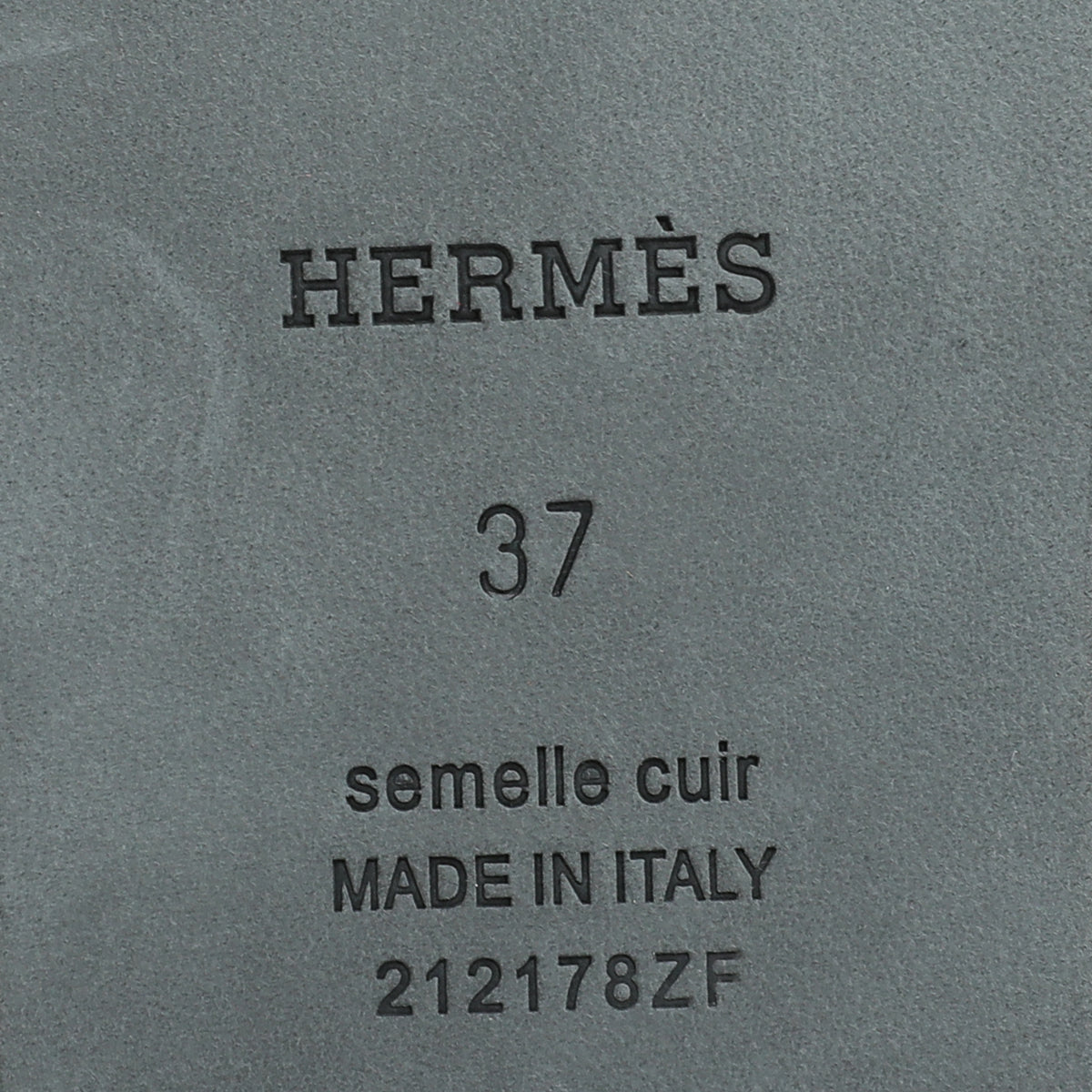 Hermes Orange Oran Woolskin Sandal 37