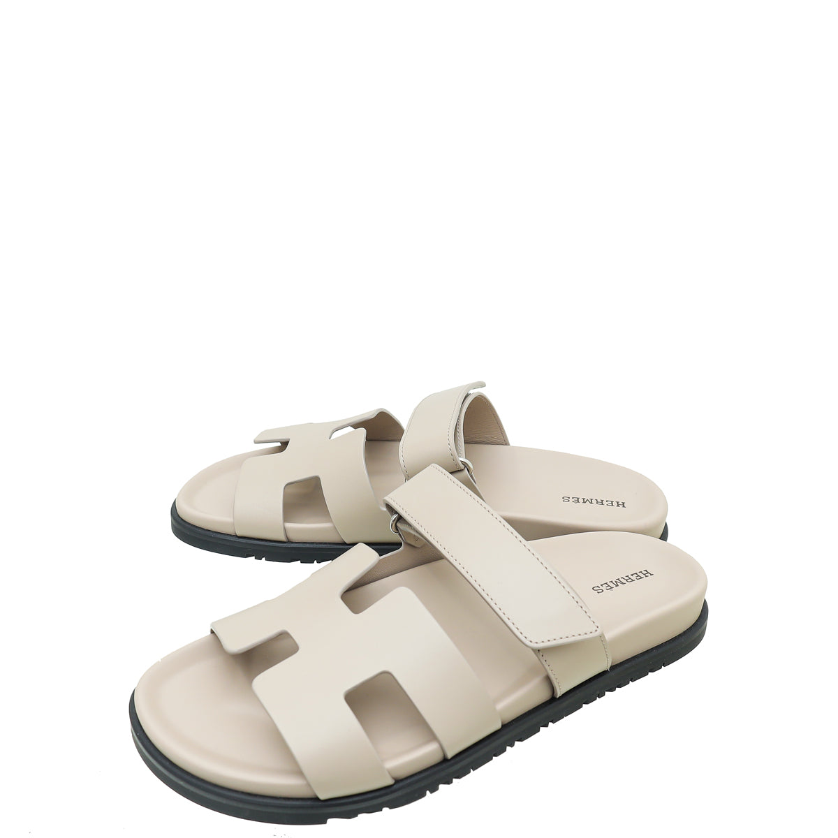 Hermes Beige Mastic Chypre Sandal 41.5