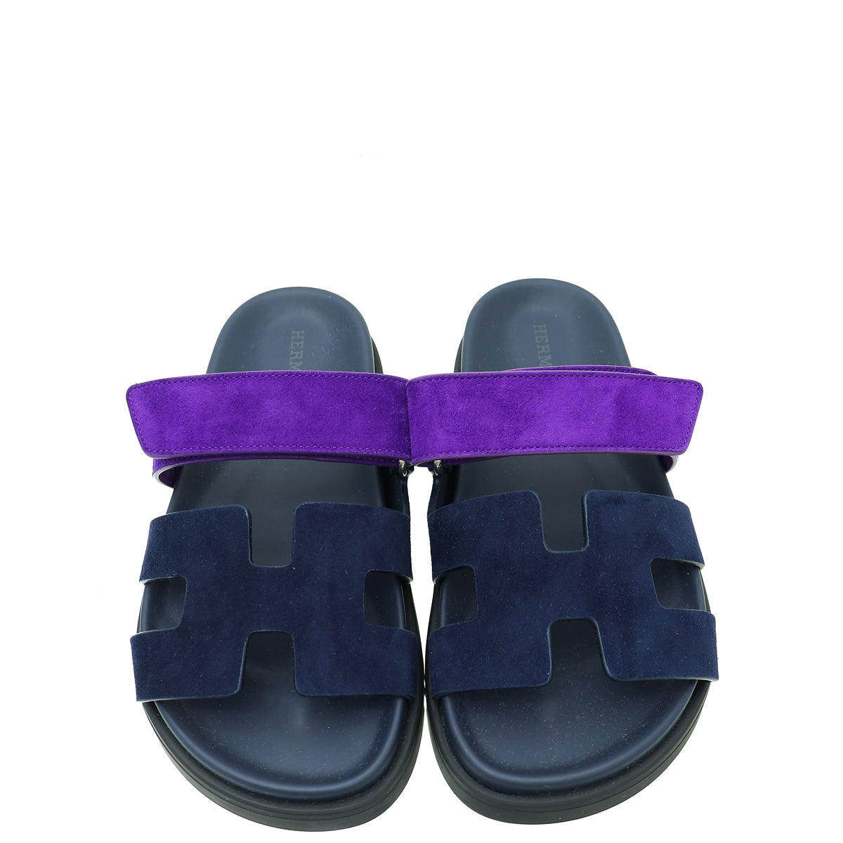 Hermes Bicolor Chypre Goatskin Sandal 35.5