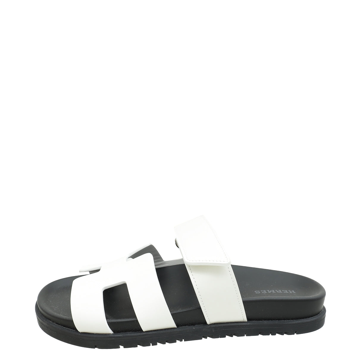 Hermes Blanc Chypre Sandals 36