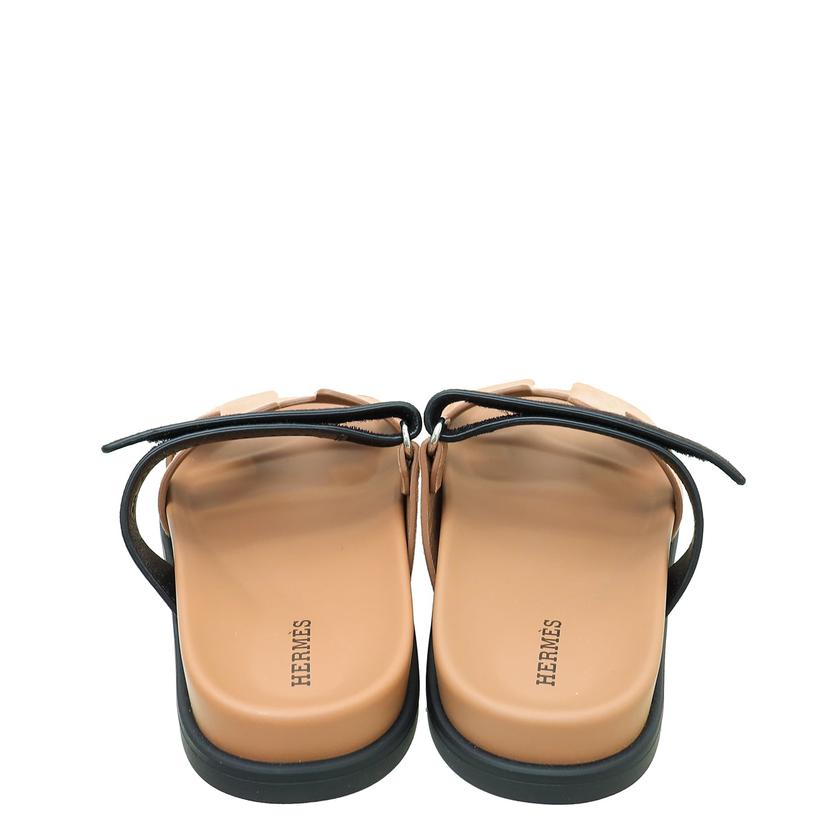 Hermes Bicolor Chypre Goatskin Sandal 36
