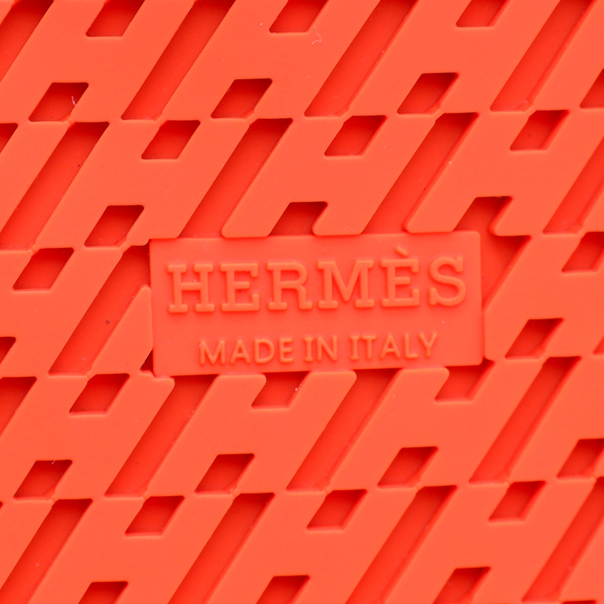 Hermes Orange Woolskin Chypre Sandal 36