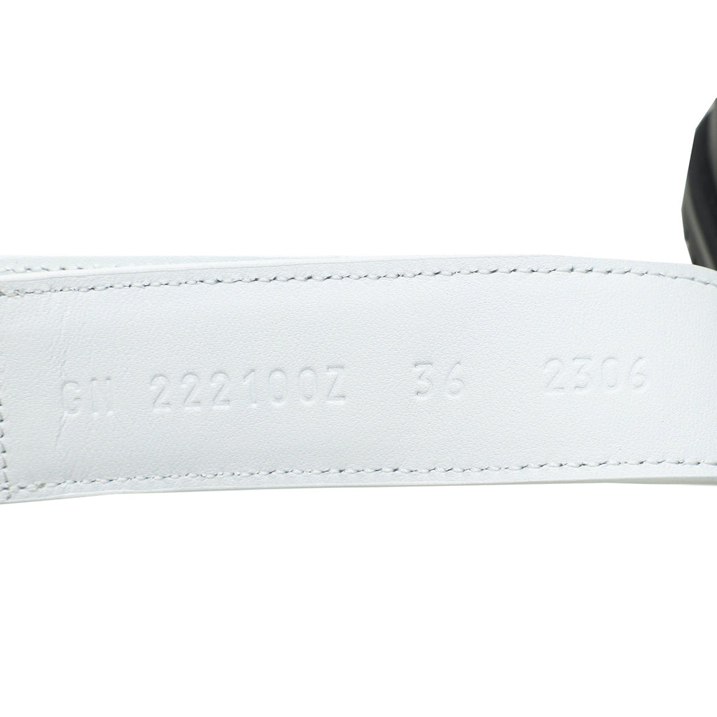 Hermes Blanc Chypre Sandals 36