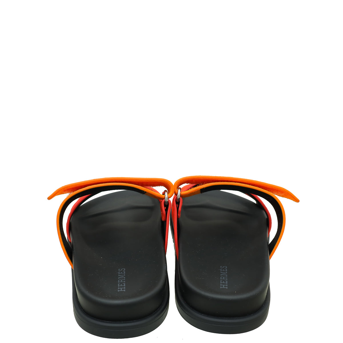Hermes Bicolor Suede Chypre Sandal 36