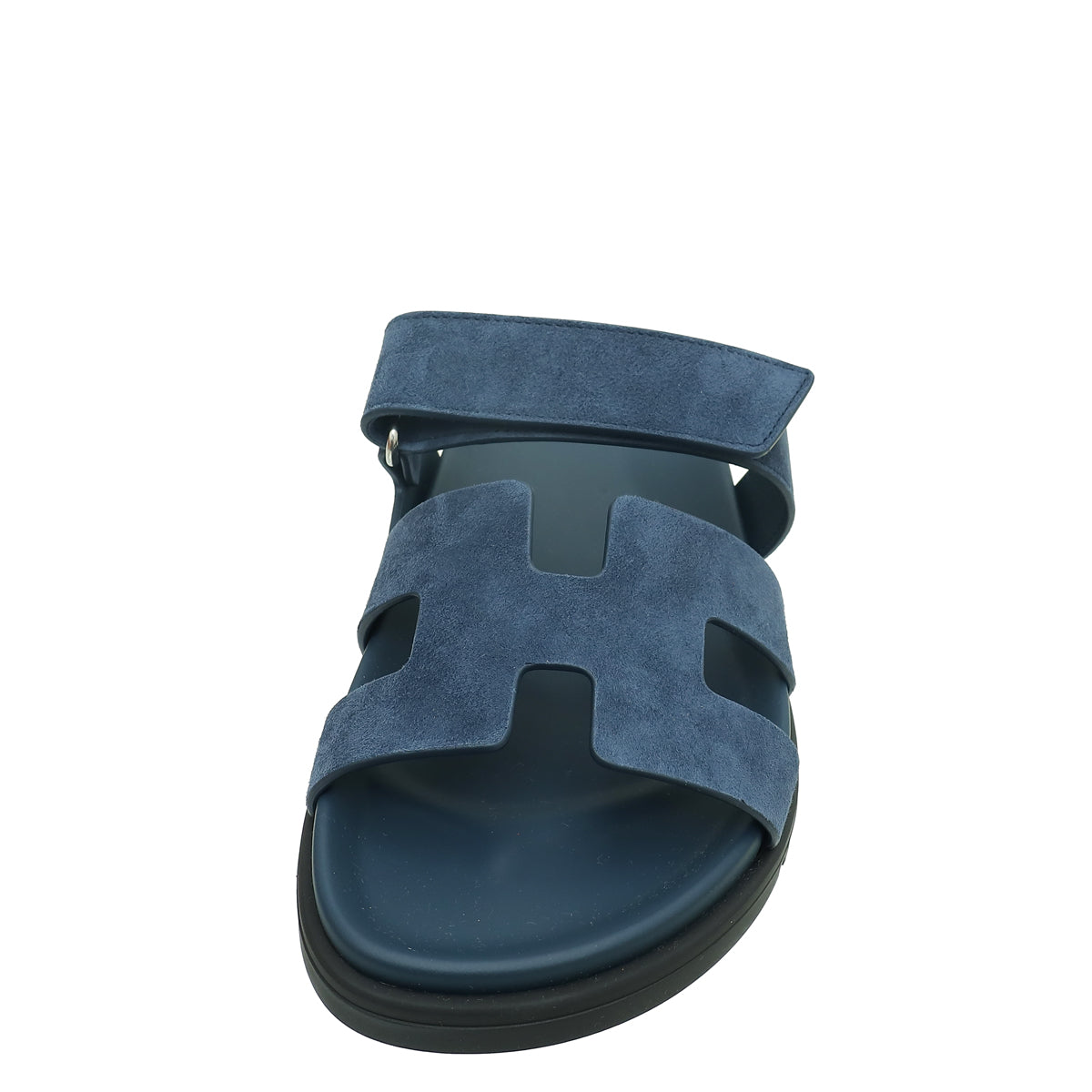 Hermes Bleu Céleste Chypre Goatskin Sandal 37.5