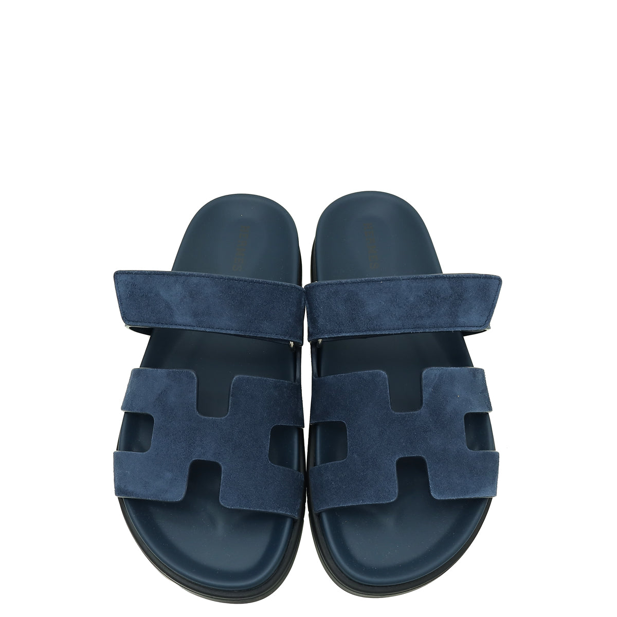 Hermes Bleu Celeste Chypre Goatskin Sandal 37