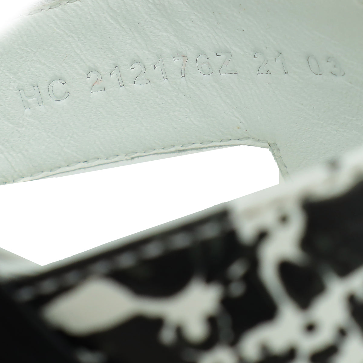 Hermes Bicolor Peinture Fraiche" Oran Sandals 37