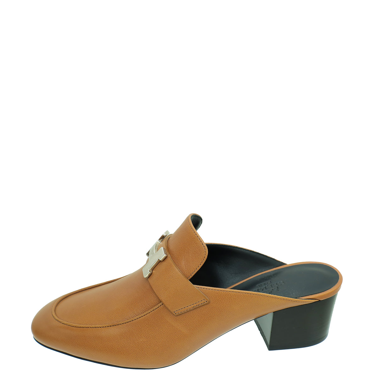 Hermes Taupe Paradis Mule 37