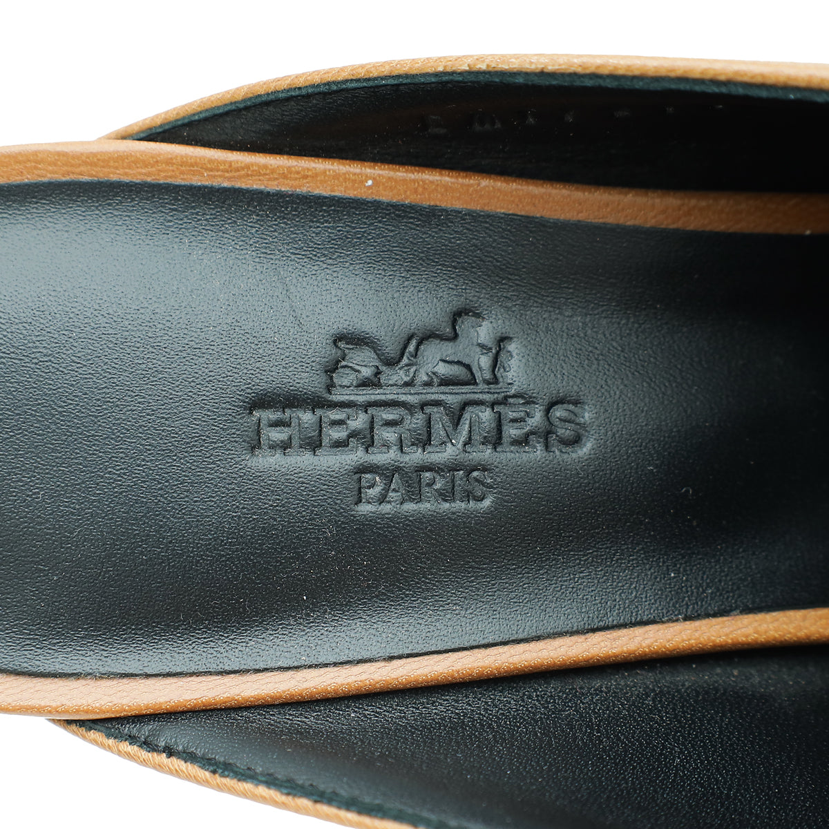 Hermes Taupe Paradis Mule 37