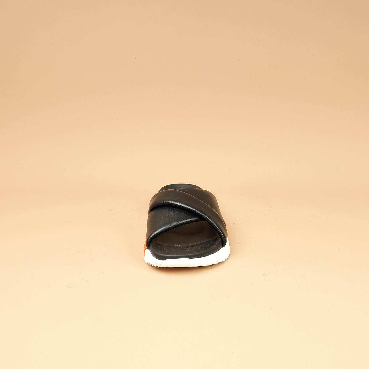 Hermes Noir Infra Sandal 37