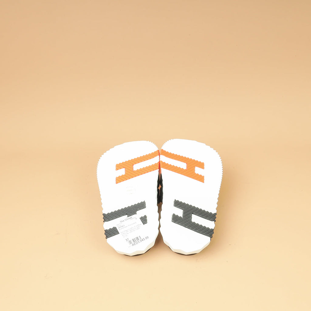 Hermes Noir Infra Sandal 37