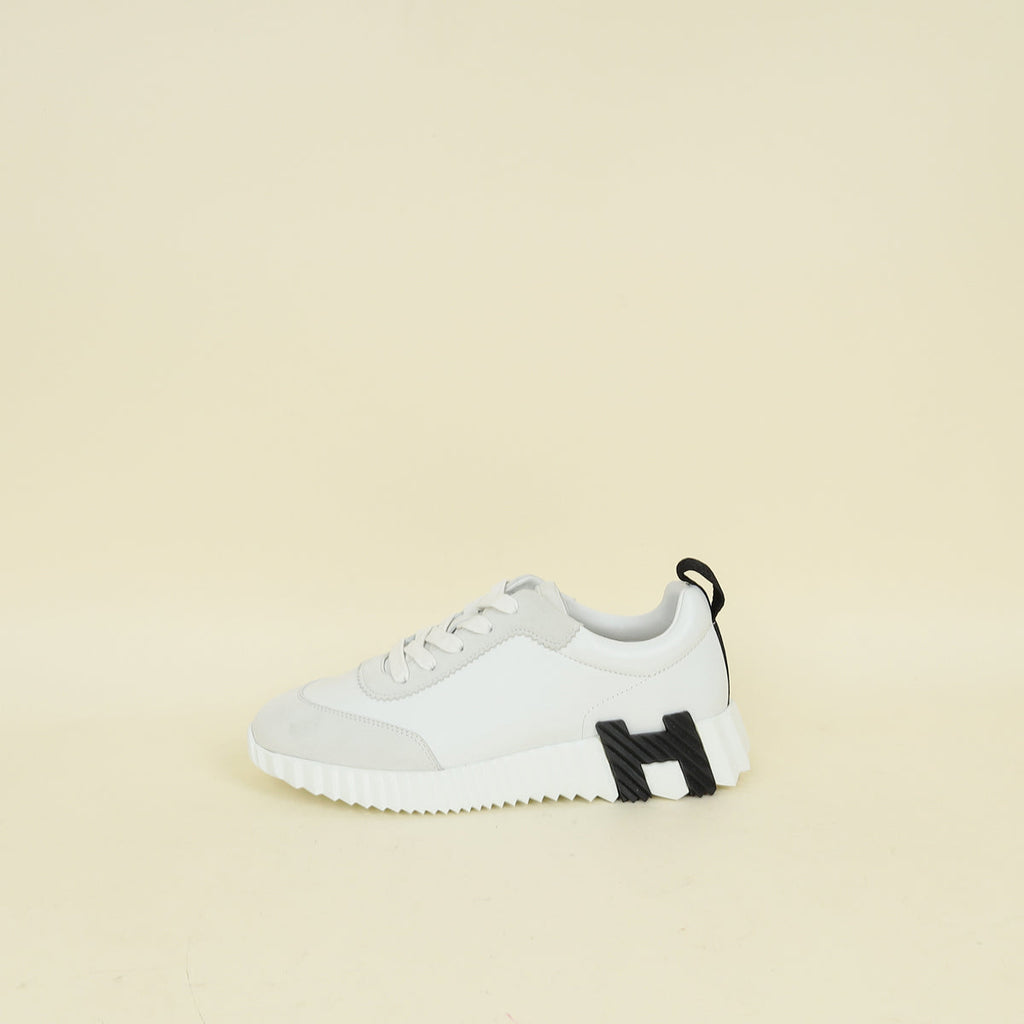 Hermes Black Bouncing Sneaker 37
