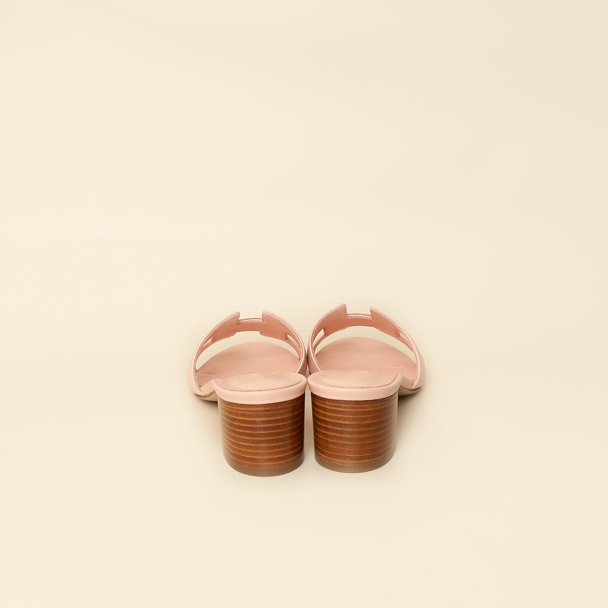 Hermes Beige Perlino Oasis Sandal 37