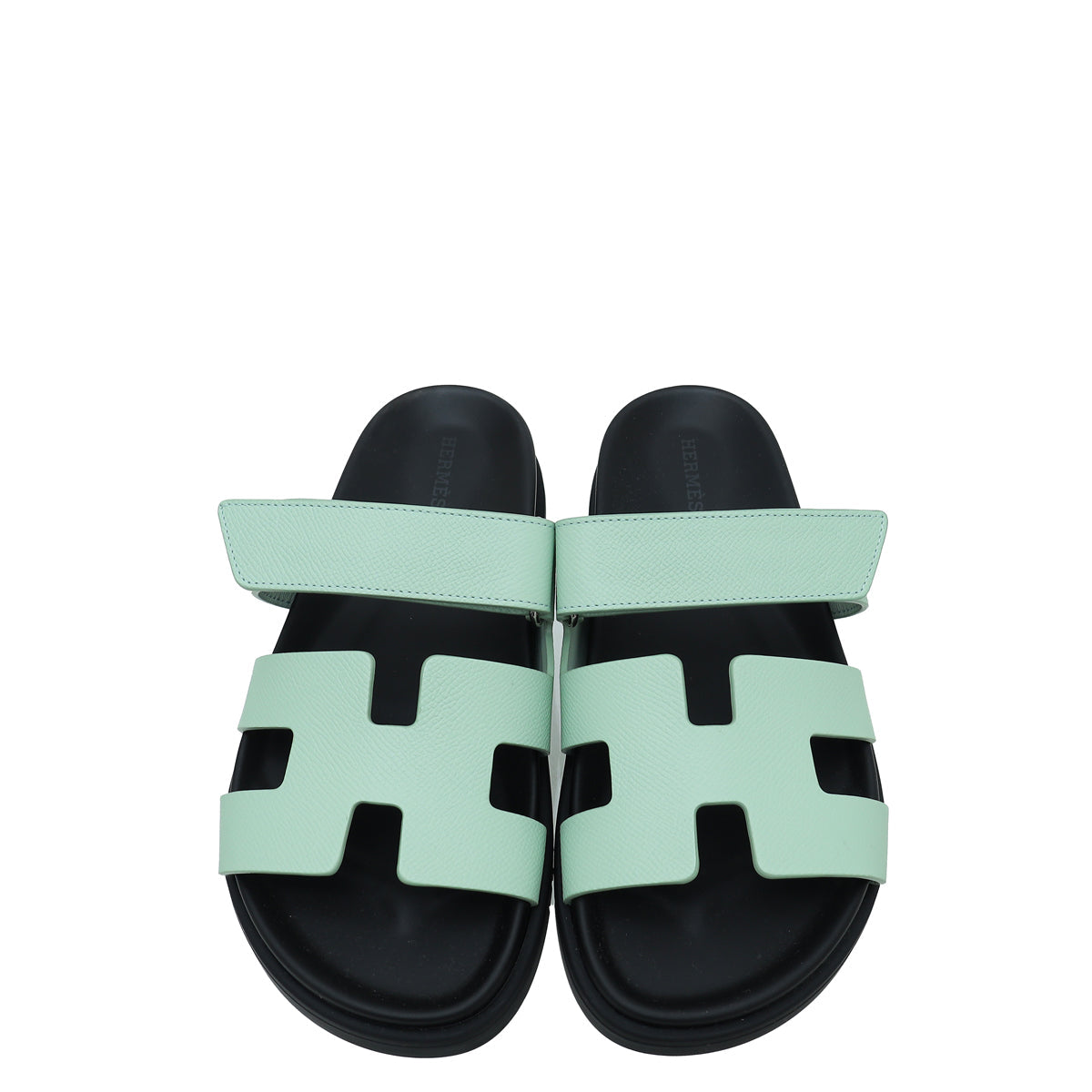 Hermes Vert Jade Chypre Sandal 37