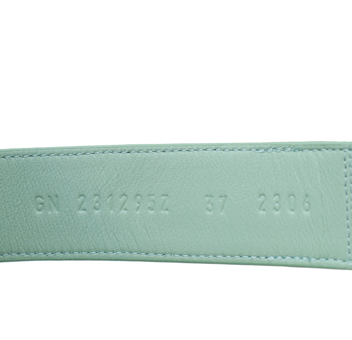 Hermes Vert Jade Chypre Sandal 37
