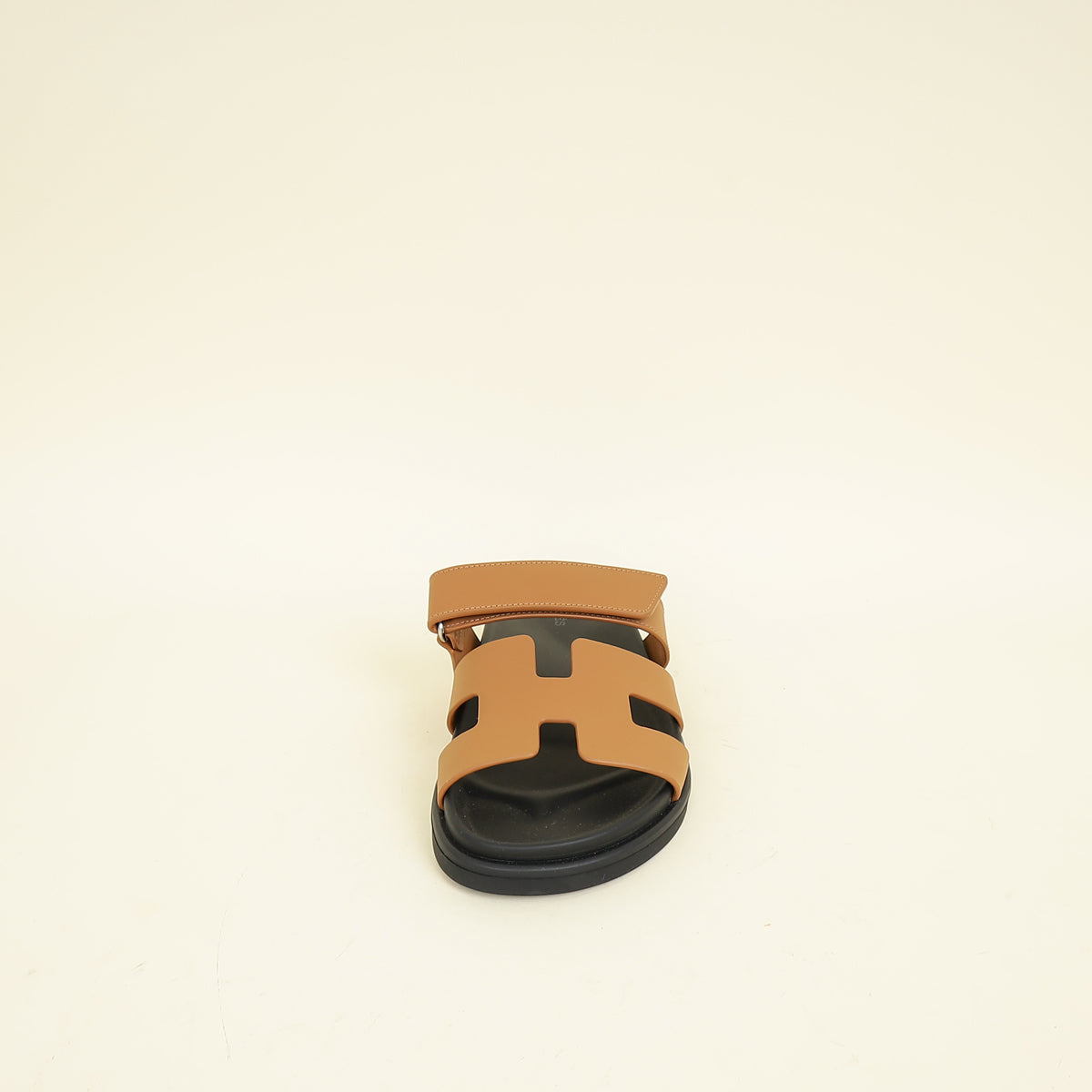 Hermes Gold Chypre Sandals (For Women) 38.5