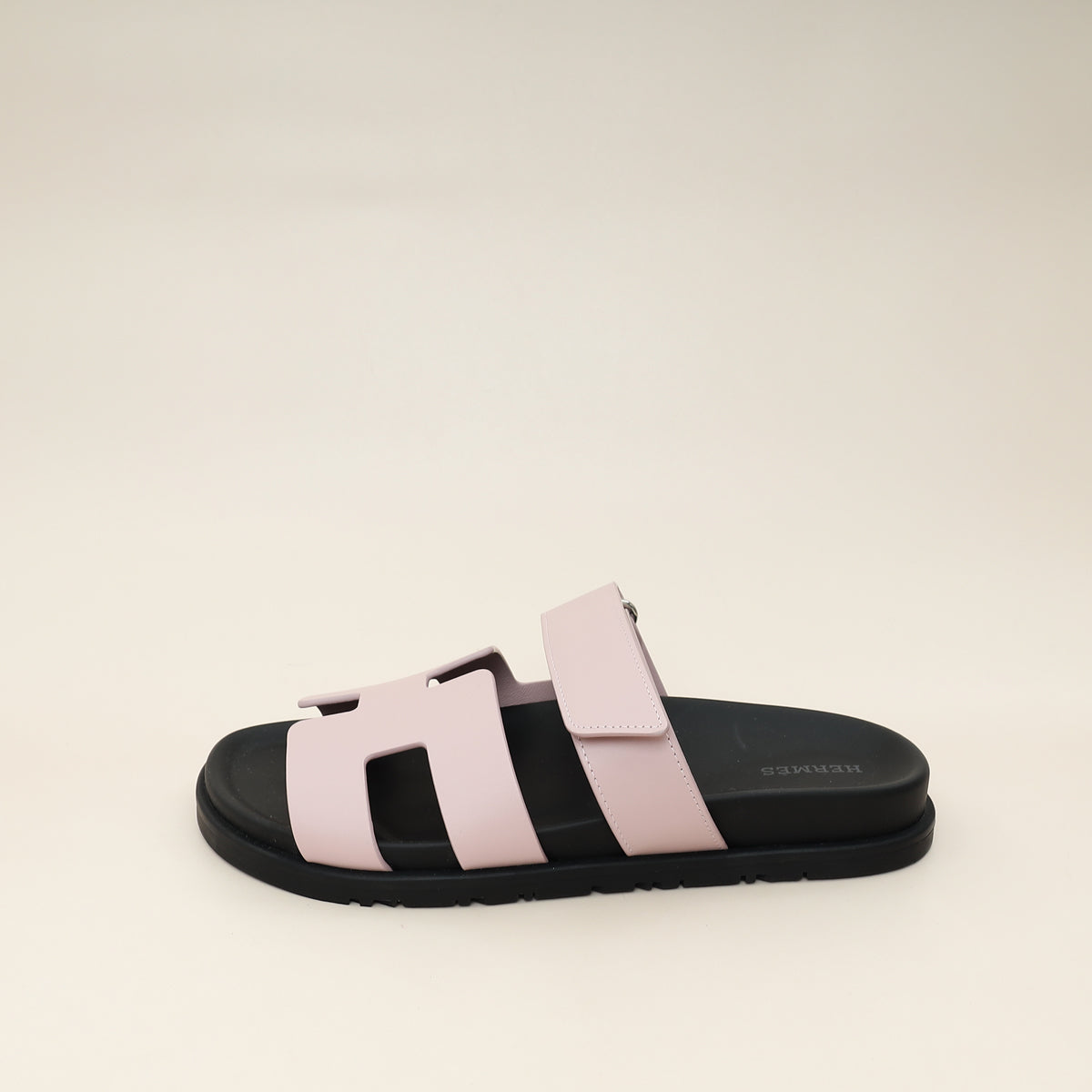 Hermes Rose Cancan Chypre Sandal 38.5
