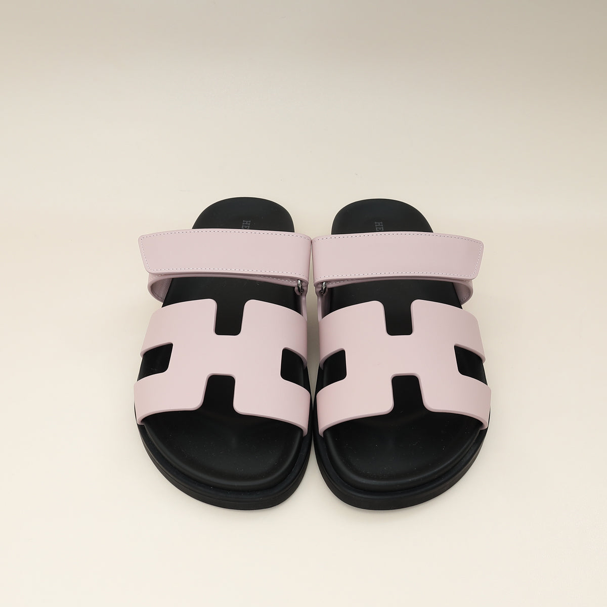 Hermes Rose Cancan Chypre Sandal 38.5