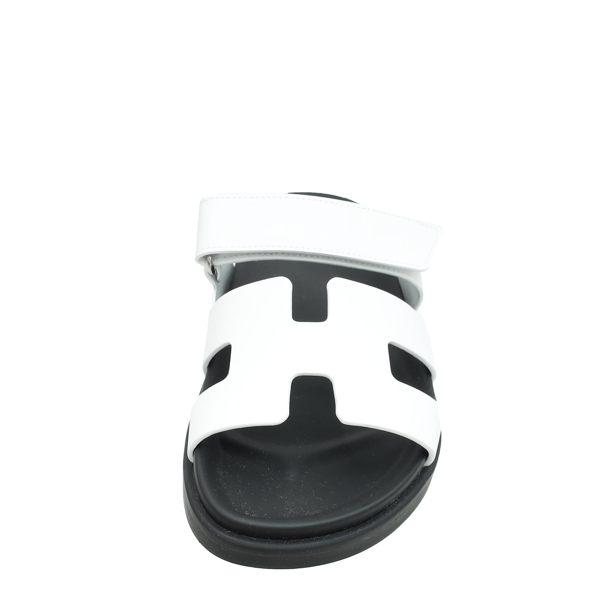 Hermes Blanc Chypre Sandals 38