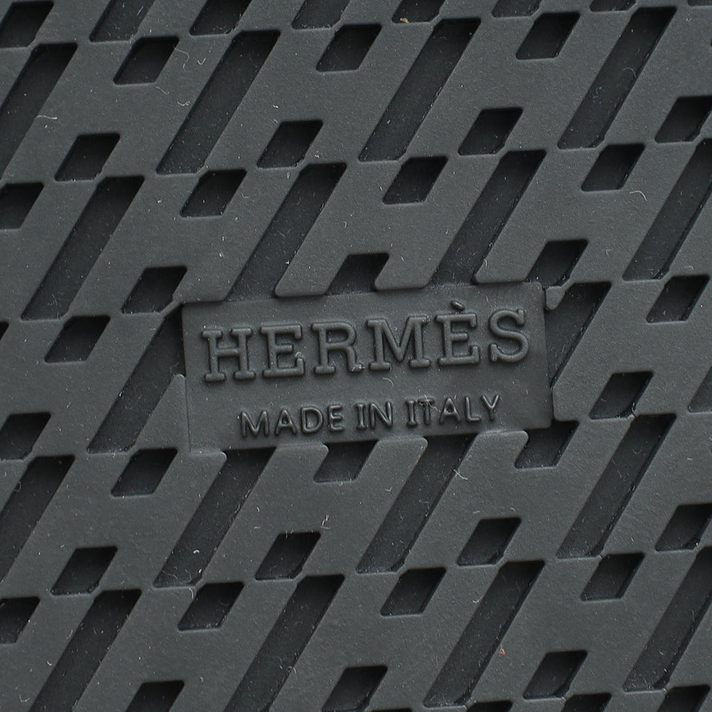 Hermes Marron Muscavado Chypre Goatskin Suede Sandal 38
