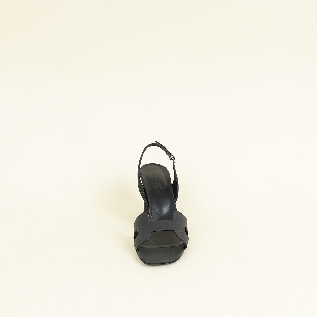 Hermes Noir Eternite 80 Sandal 38