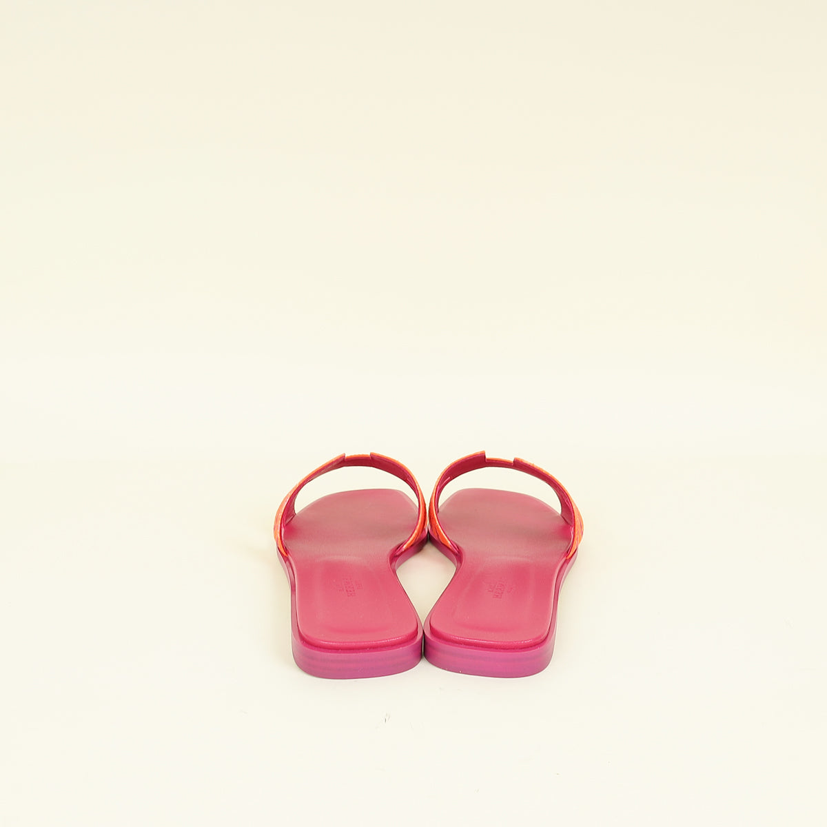 Hermes Bicolor Oran Sandal 38