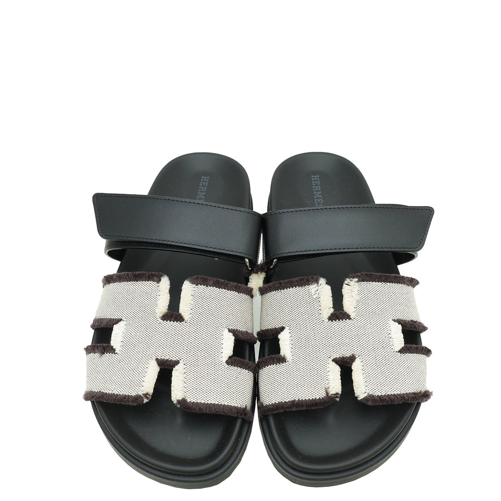 Hermes Bicolor Chypre Sandal 38