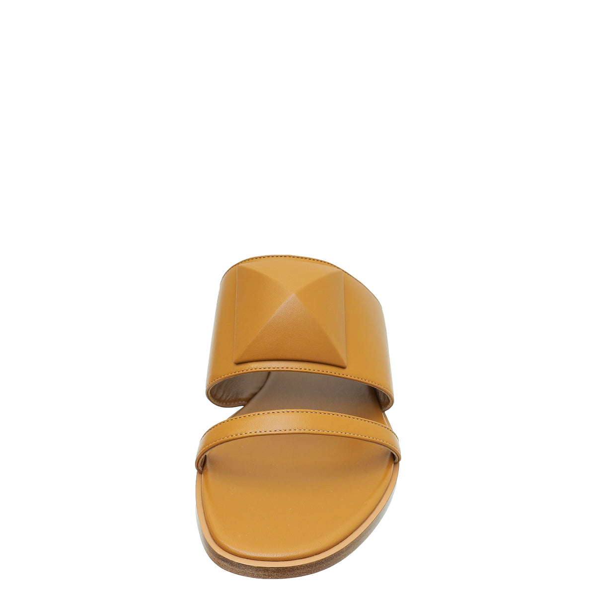 Hermes Beige Dore Caia Nappa Sandal 38