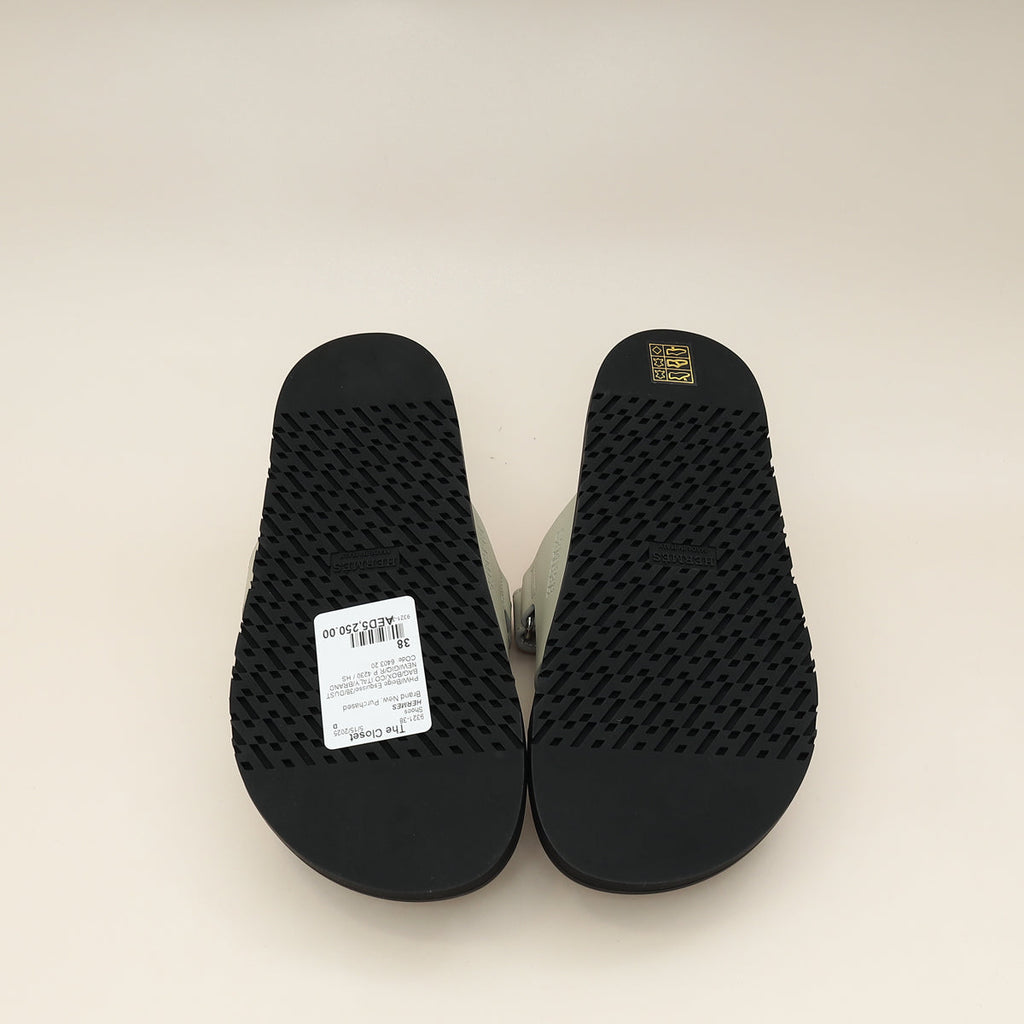 Hermes Beige Esquisse Chypre Sandal 38