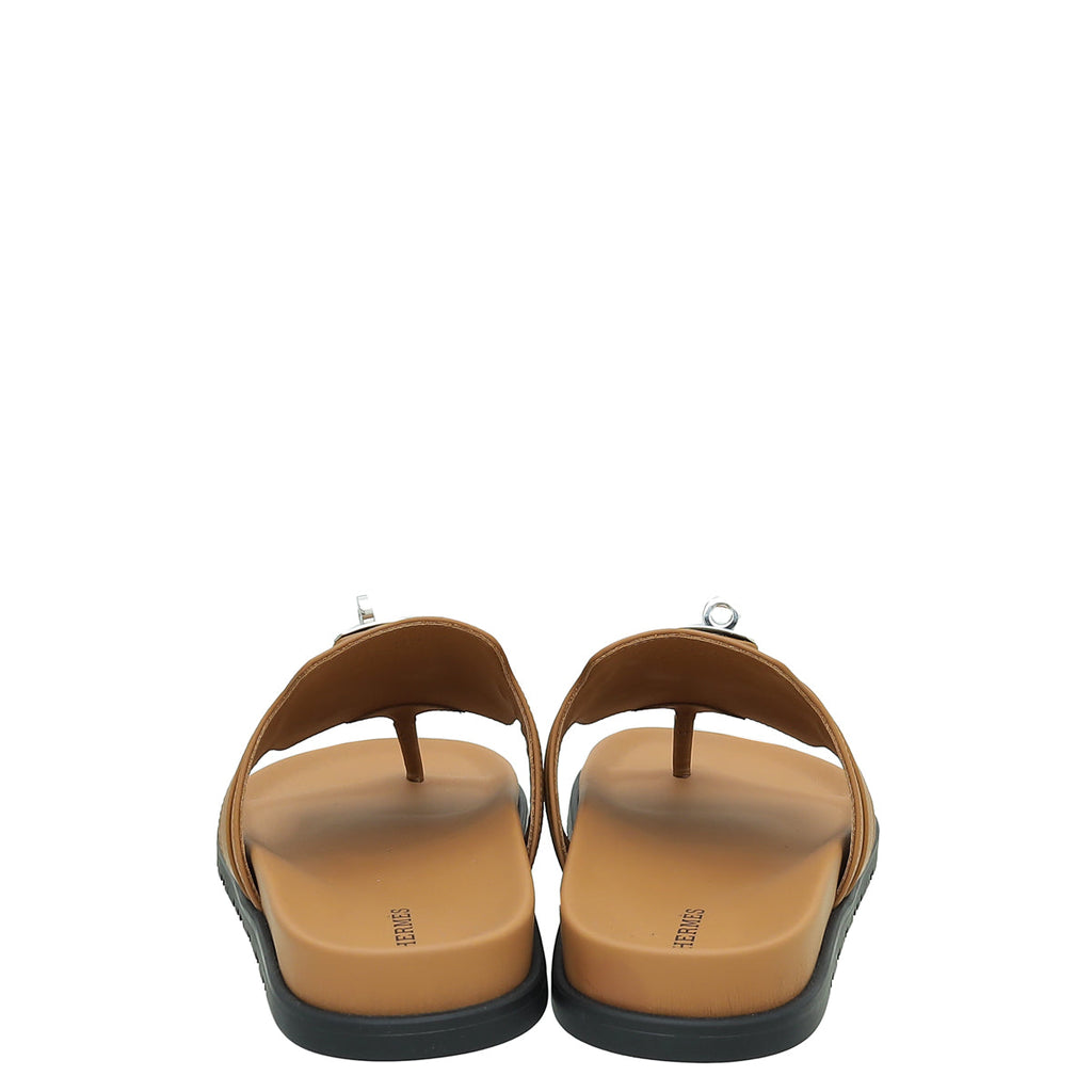 Hermes Gold Empire Sandal 39