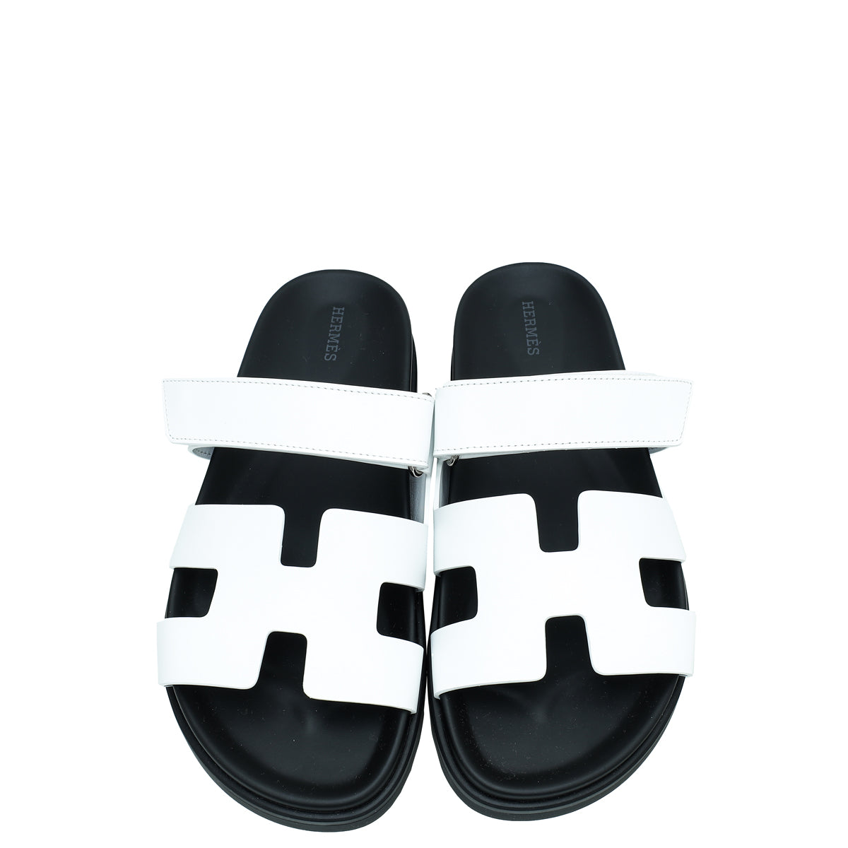 Hermes Bicolor Chypre Sandals 39