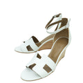 Hermes Blanc Legend Sandal 39