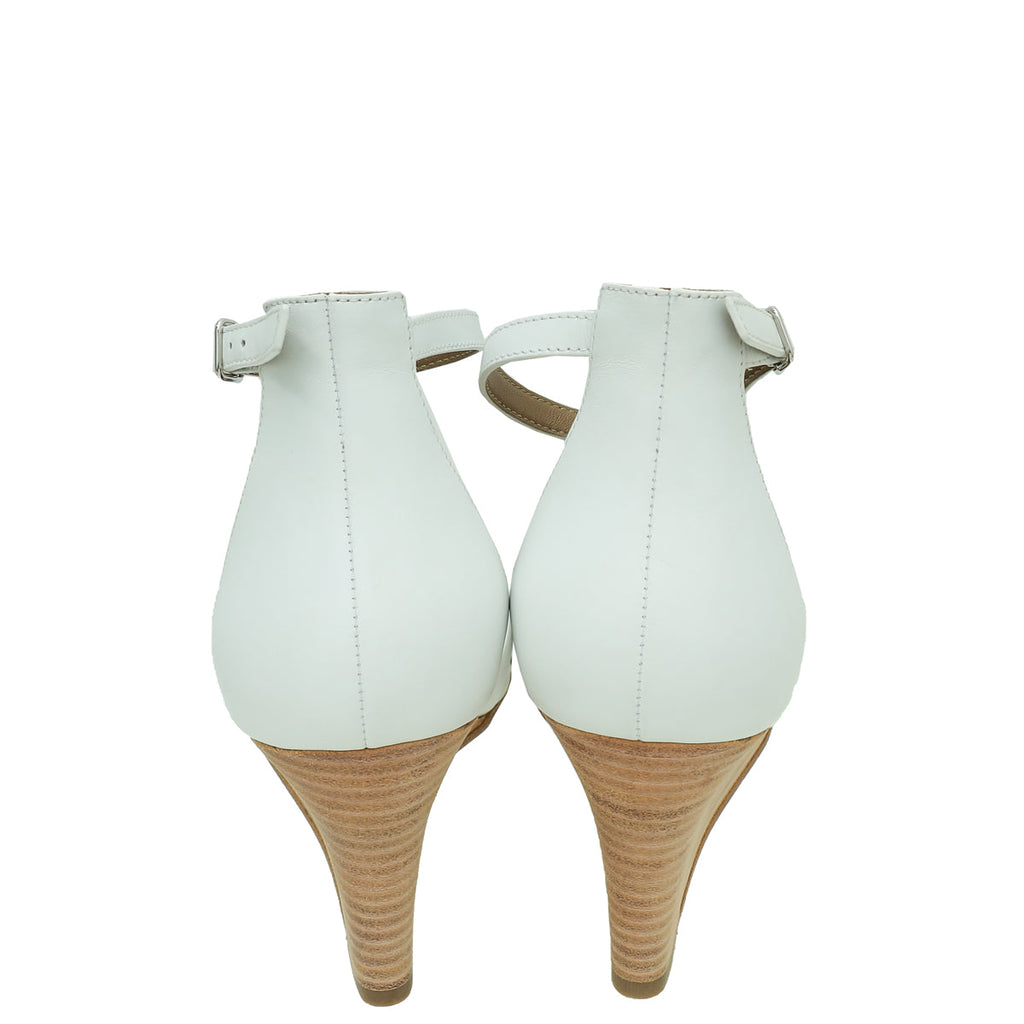 Hermes Blanc Legend Sandal 39