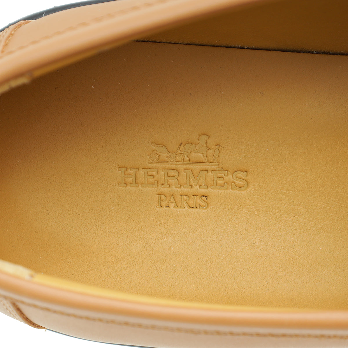Hermes Bicolor Icone Loafer 39