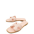 Hermes Rose Pale Oran Sandal 39