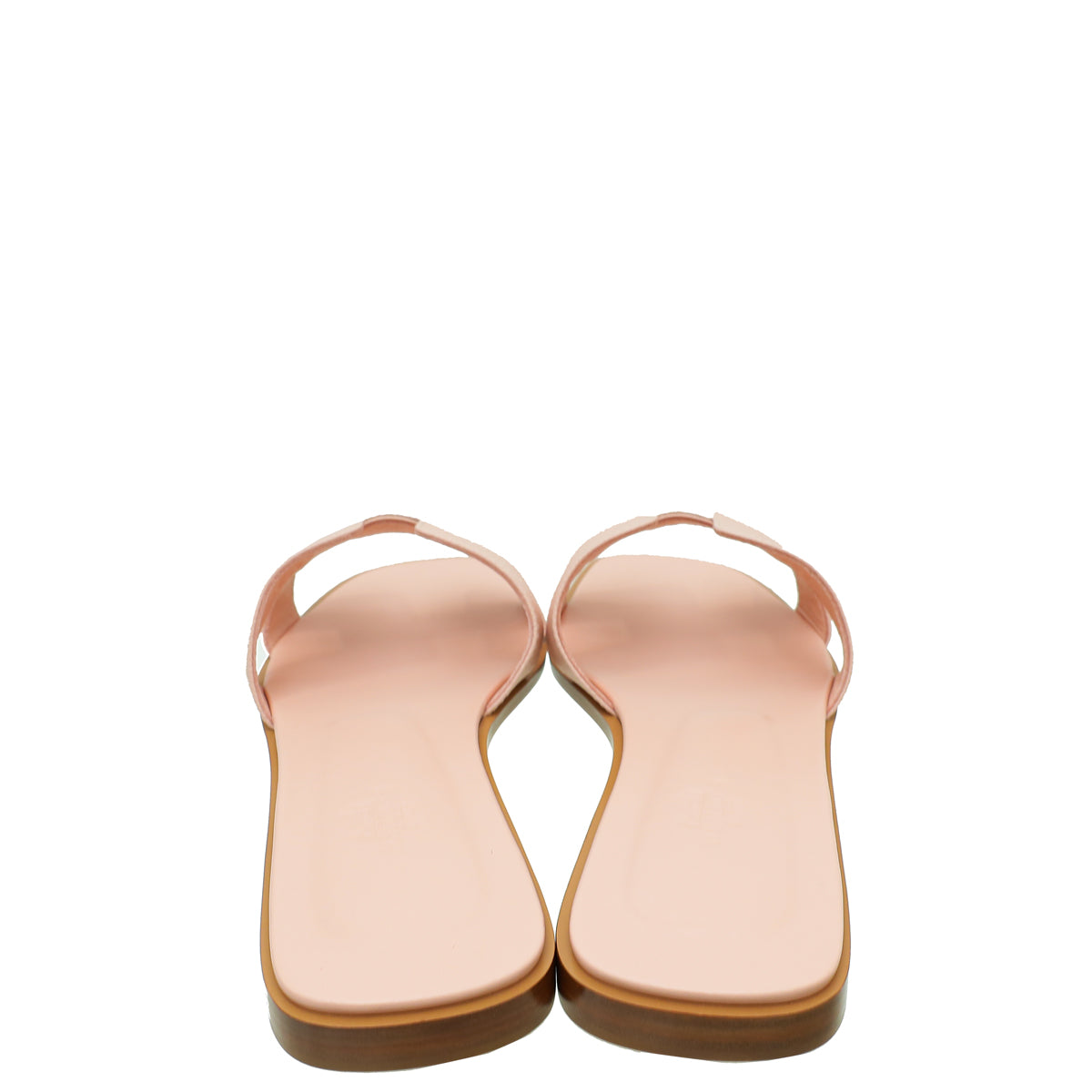 Hermes Rose Pale Oran Sandal 39