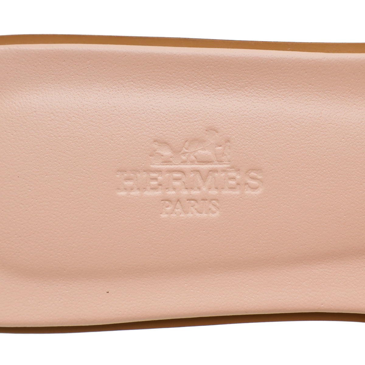 Hermes Rose Pale Oran Sandal 39