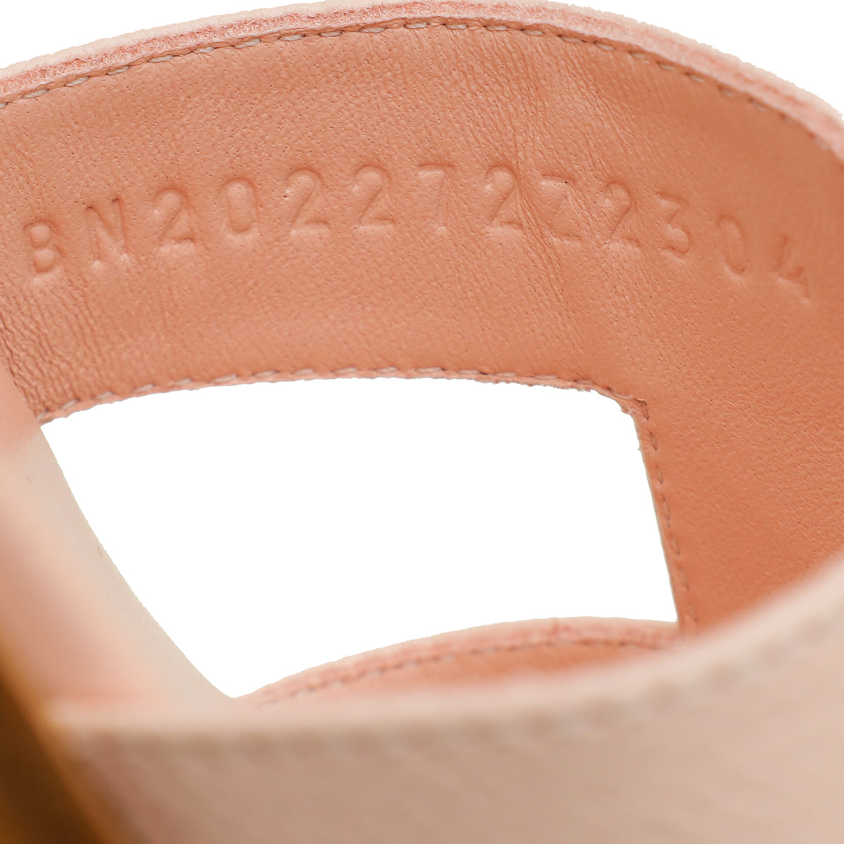 Hermes Rose Pale Oran Sandal 39