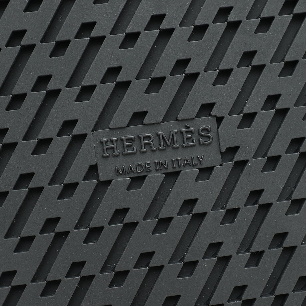 Hermes Noir Chypre Sandal 39