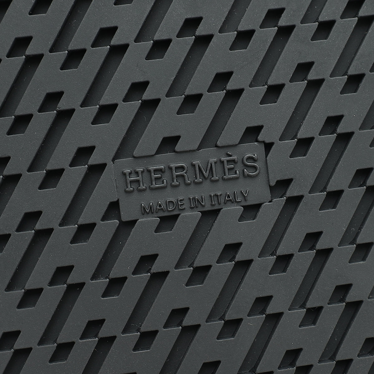 Hermes Noir Chypre Sandal 39