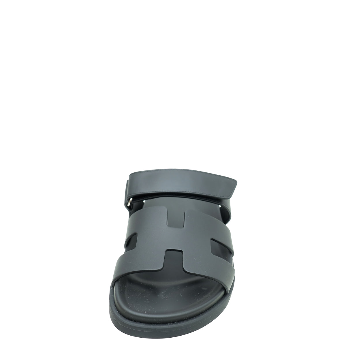 Hermes Noir Chypre Sandal 39