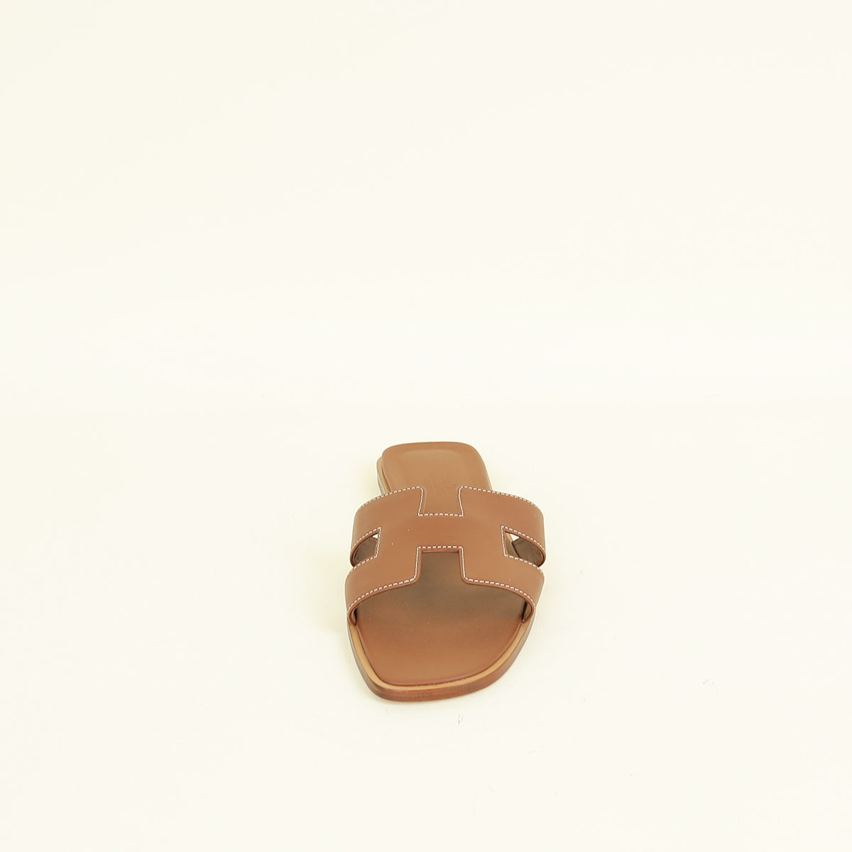 Hermes Gold Oran Sandal 40.5