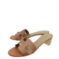 Hermes Gold Oasis Sandal 40