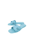 Hermes Bleu Littoral Oran Sandal 40