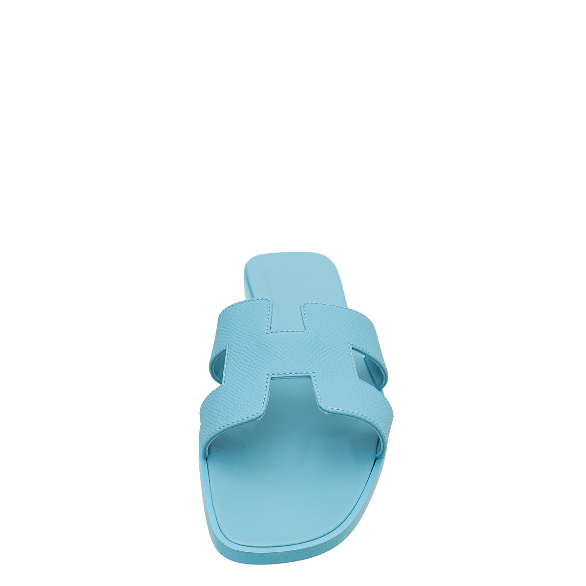 Hermes Bleu Littoral Oran Sandal 40